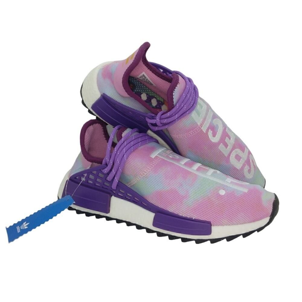Adidas NMD Human Race Mens NEW w/Tags Purple/Teal Athletic Sneakers - sz. 8 1/2